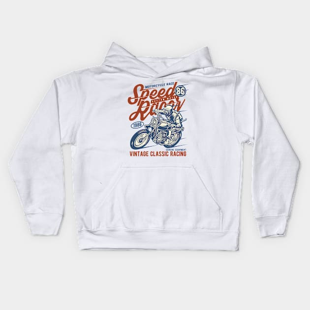 Speed Racer 2 Kids Hoodie by PaunLiviu